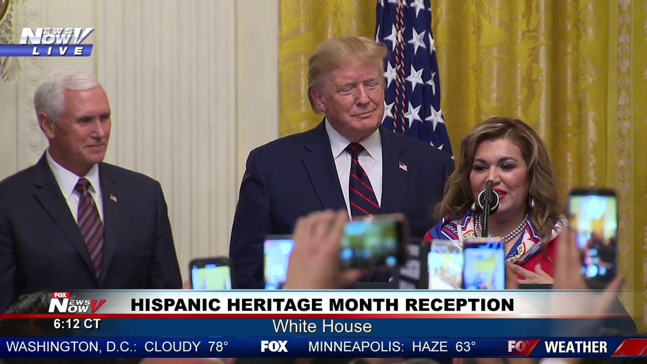 HISPANIC HERITAGE: President Trump remarks at Hispanic Heritage Month Reception