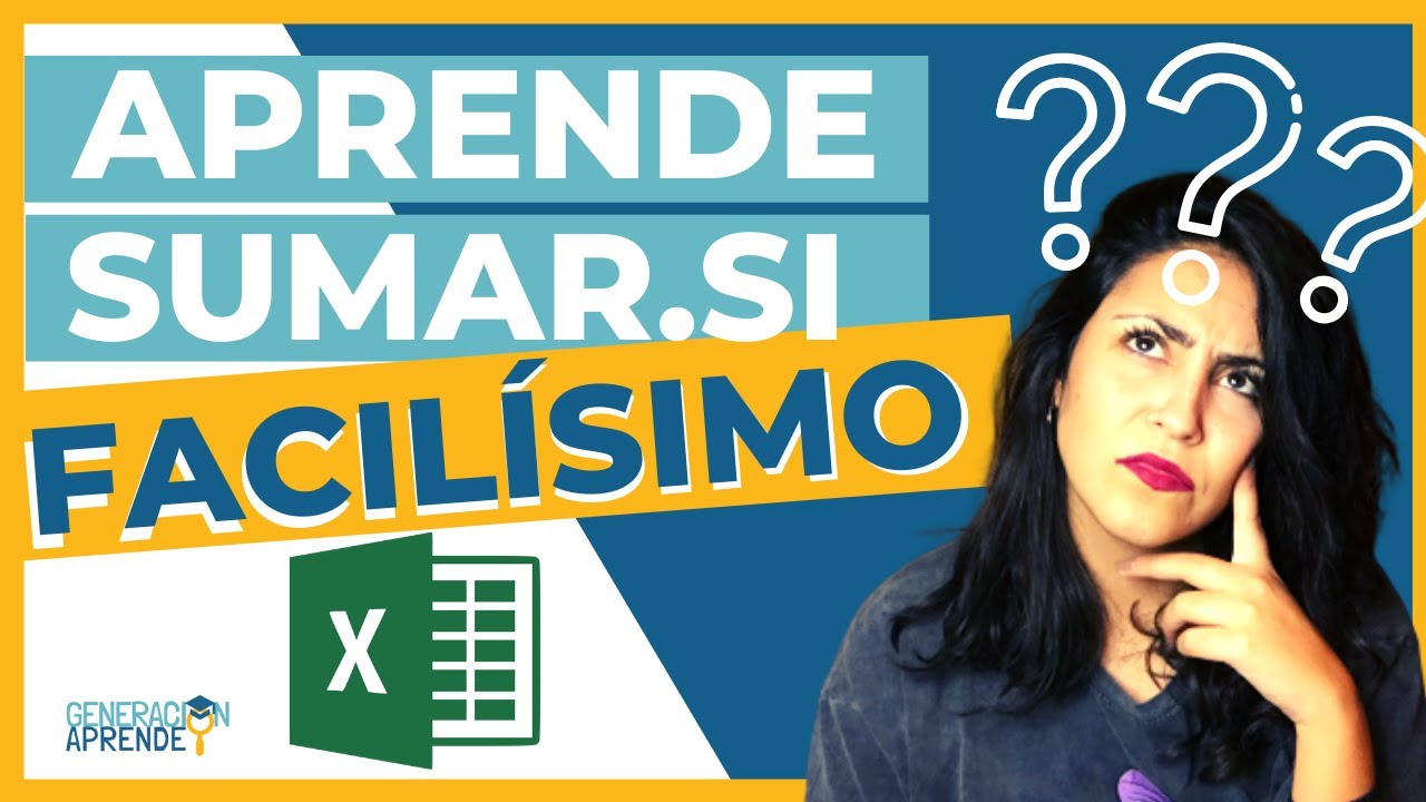 ✔️ FUNCIÓN SUMAR SI 🕵️‍♀️ Cómo SUMAR con CONDICIONES en EXCEL 😎 Aprende CÓMO SUMAR en EXCEL❗️