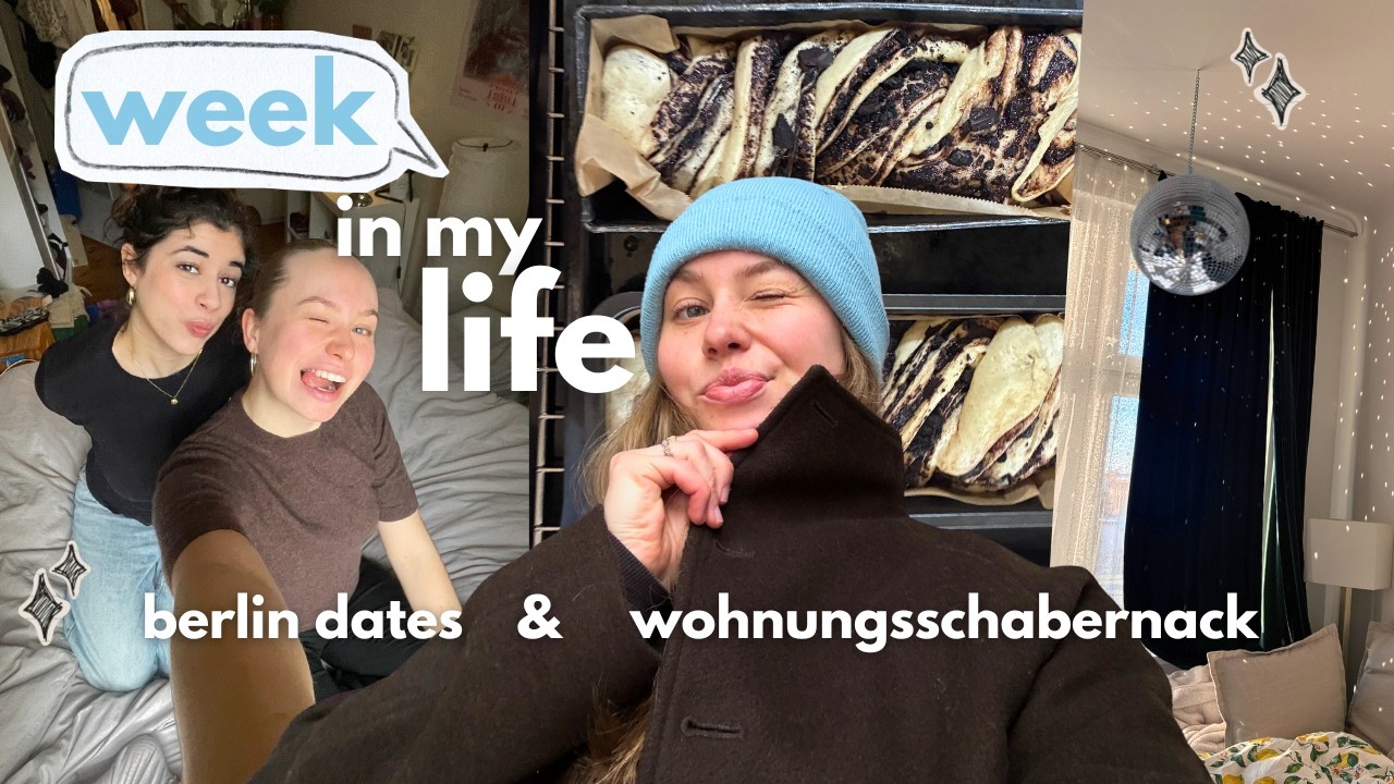 week in my life! - cozy in meiner Wohnung & girl dates in Berlin