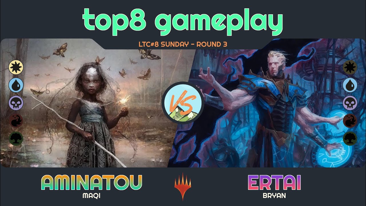 Aminatou vs. Ertai - LTC#8 Sunday - Round 3 - Duel Commander - EDH│MTG│bitzelberg