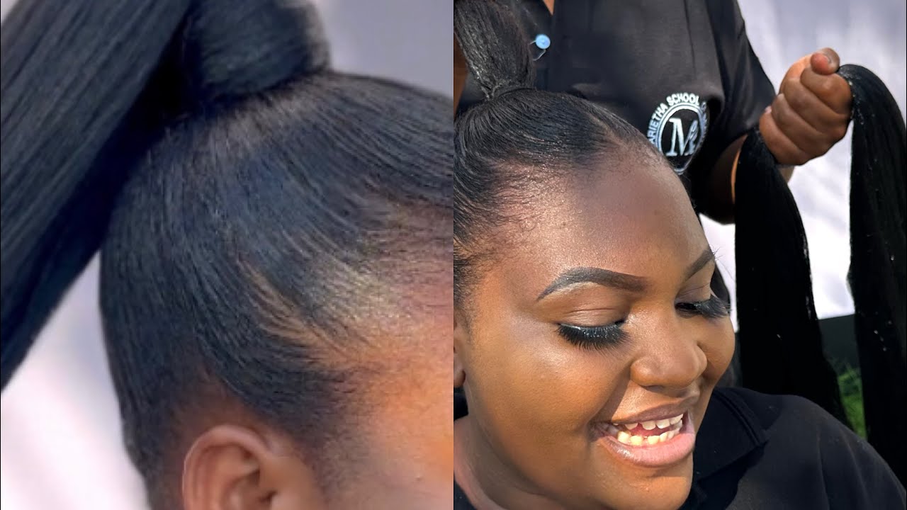 Njia  Rahisi  ya kubana  Mkiya  wa FARASI /Kwa wale wasio jua kabisa✅