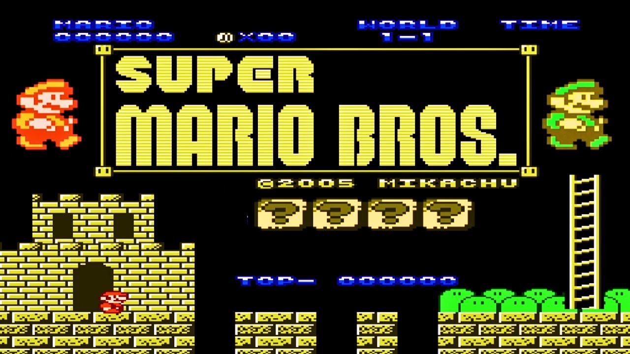 90s Classic Returns! Super Mario Bros New World (NES)