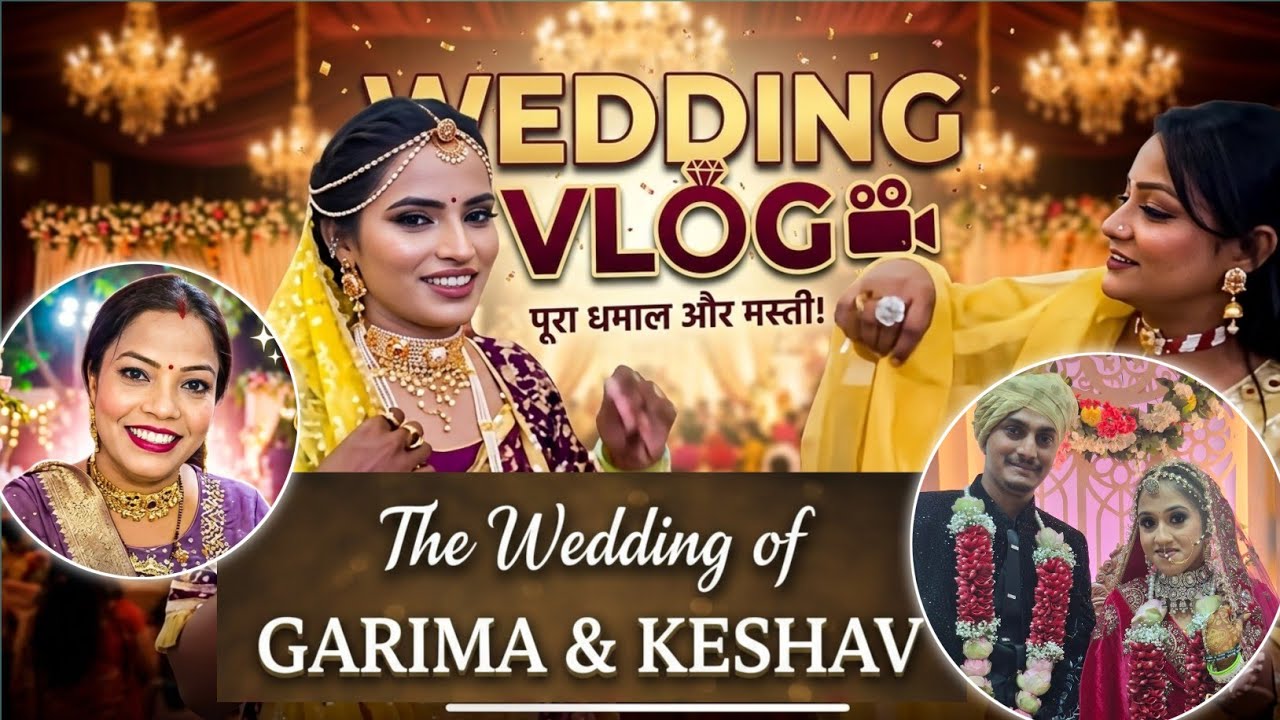 The Wedding of GARIMA & KESHAV💍 @shivangiashishvlogs #wedding #vlog #weddingday #indianwedding #love