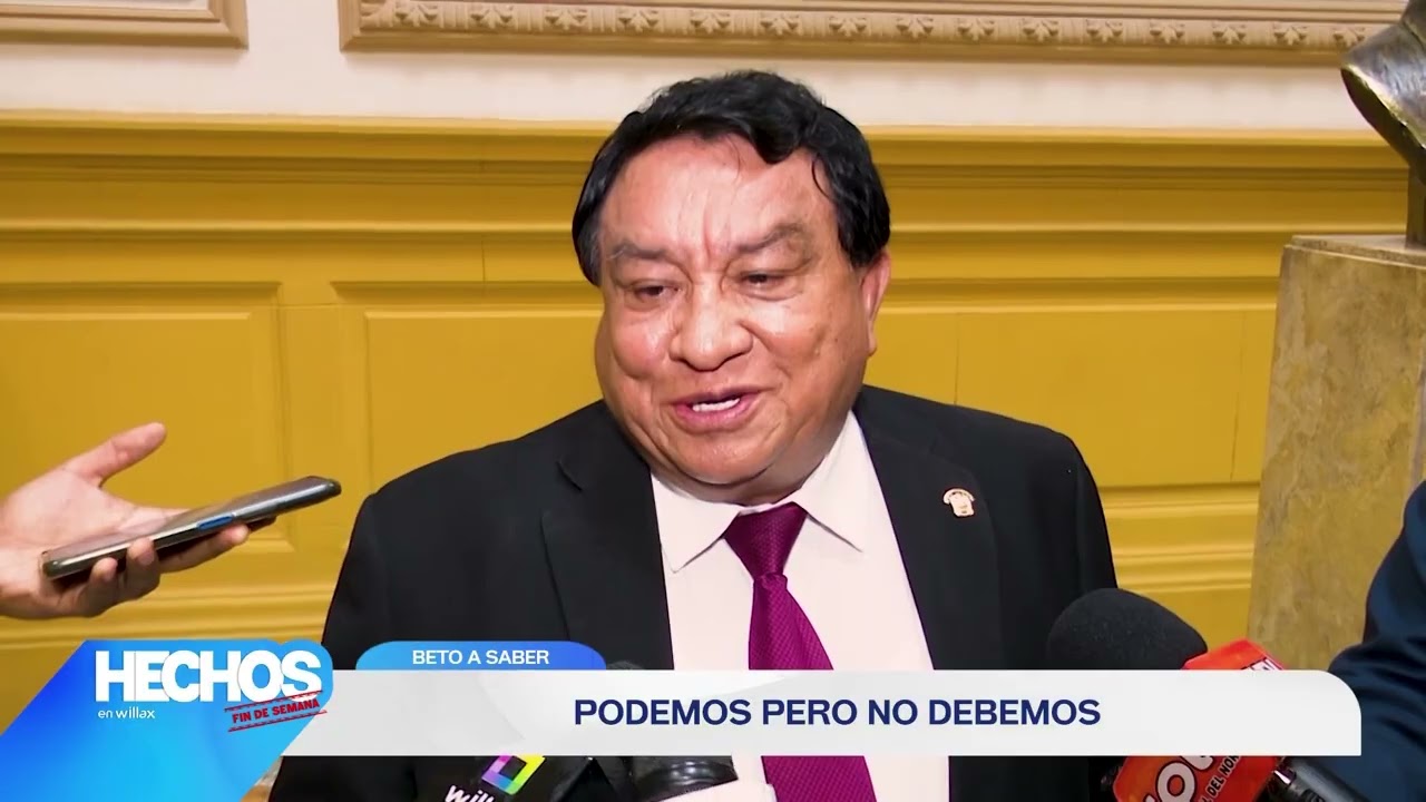 Hechos en Willax - MAR 07 - 2/5 - PODEMOS PERO NO DEBEMOS | Willax