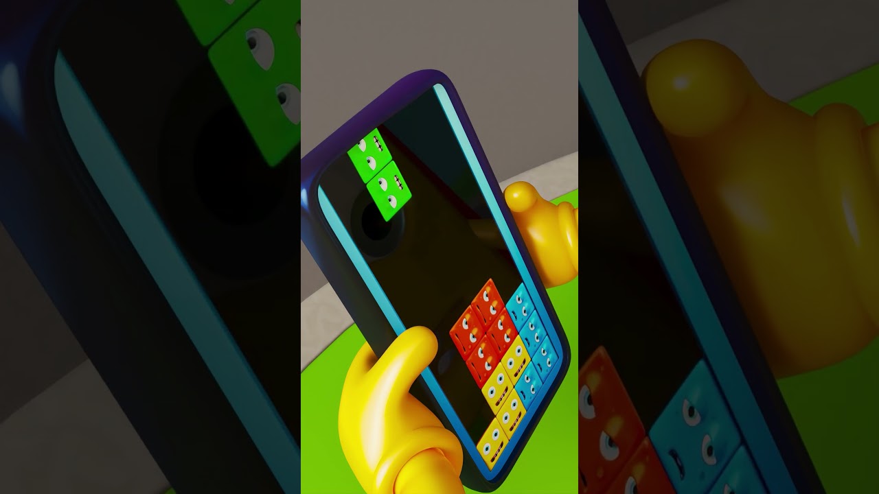 🎮🧀 Cheese's Tetris Tragedy! 😂 #Shorts