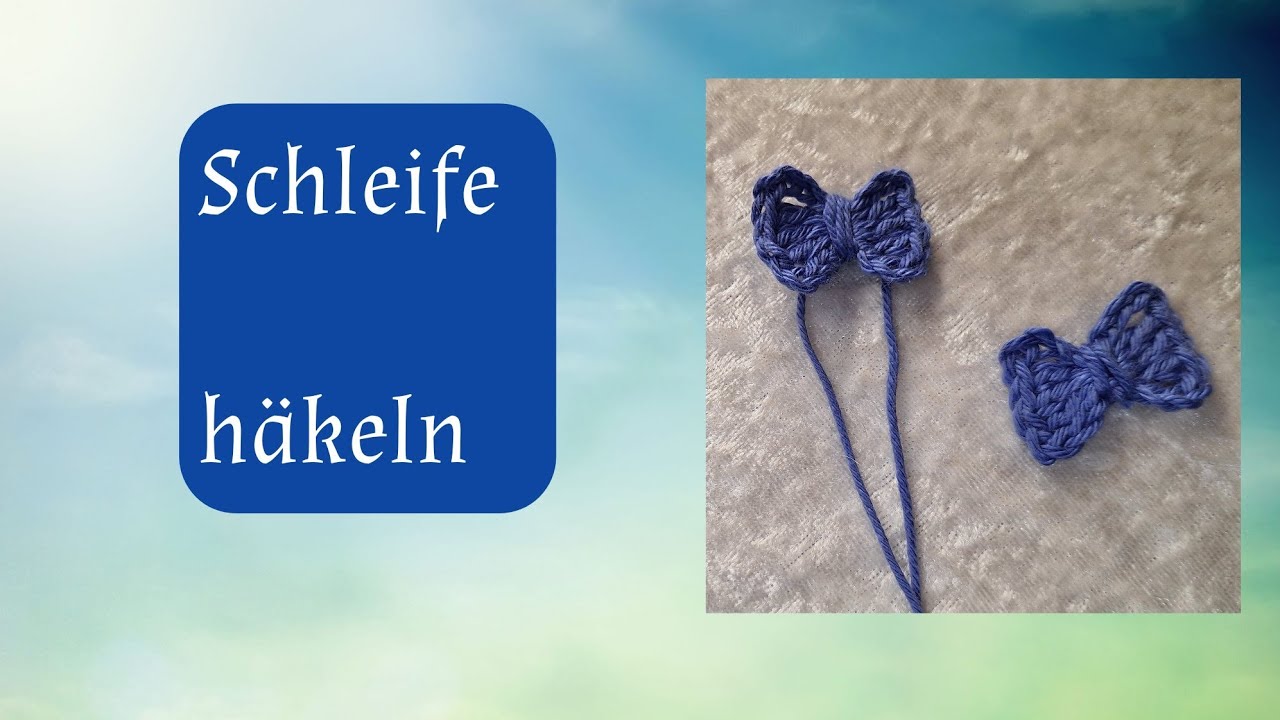Schleife ( klein ) häkeln