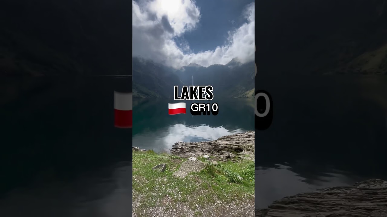 Lakes on the 🇵🇱 GR10 #hiking #lake #mountains #nature