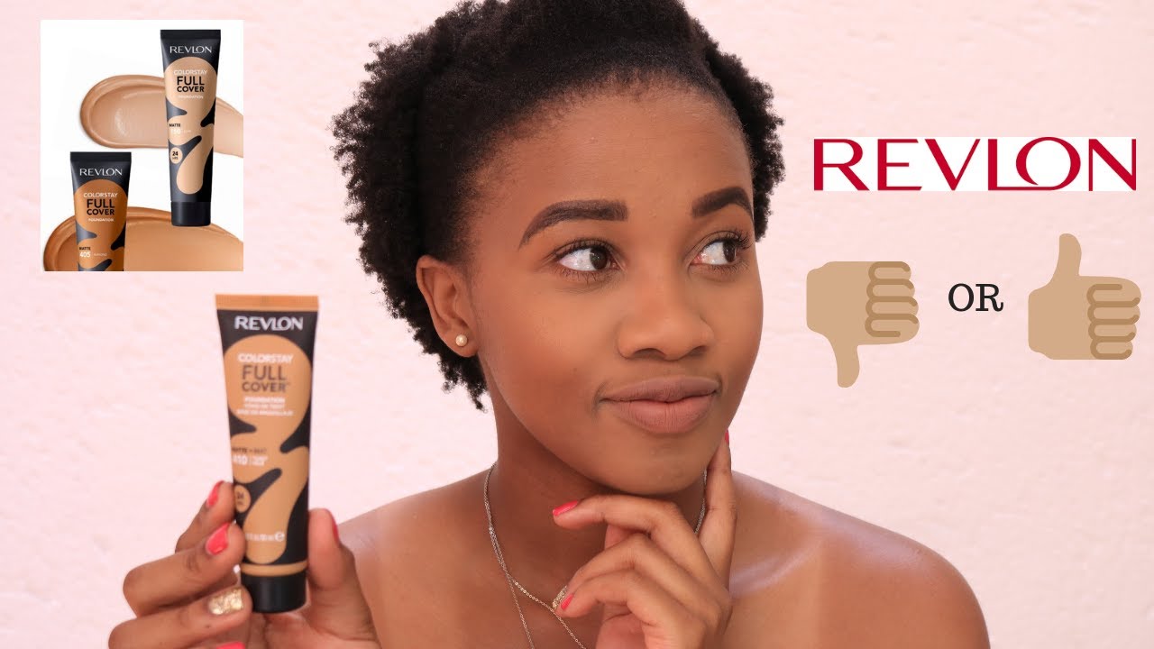 REVLON COLORSTAY FULL COVER FOUNDATION REVIEW | Thato Mayongo