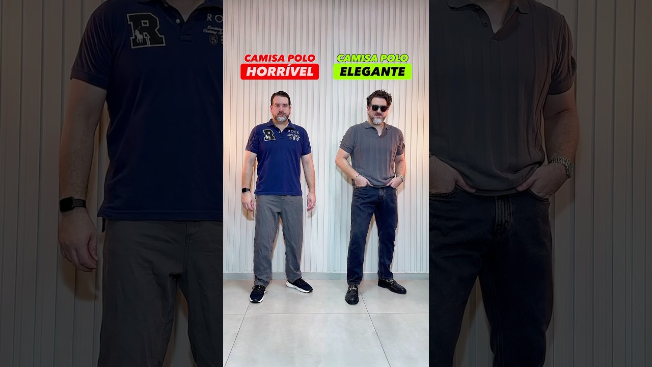Essa &eacute; a GRANDE Diferen&ccedil;a Entre Camisa Polo Elegante e Polo Cafona #modamasculina