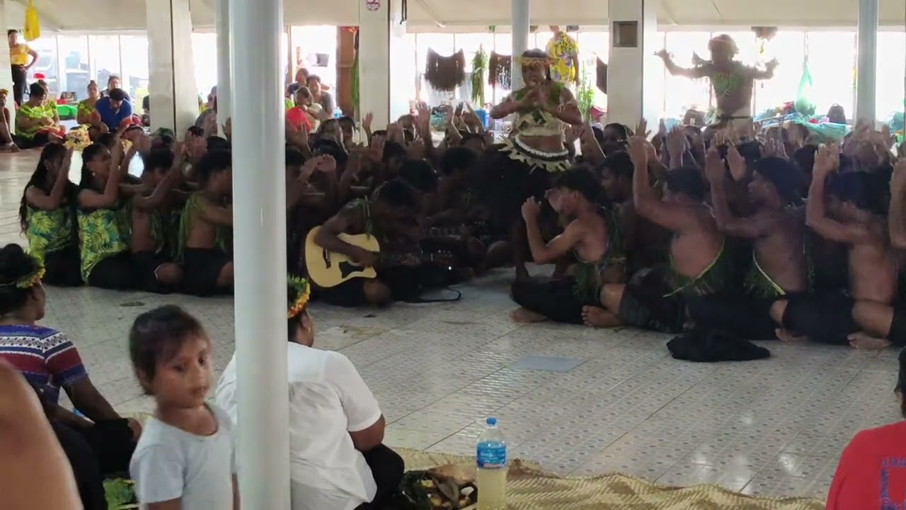 Kiribati KGV&EBS Cultural Day 2025. Choir item.