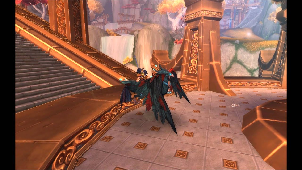 Mists of Pandaria Beta - Crimson Pandaren Phoenix Mount!