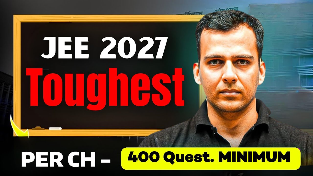 JEE 2027 Toughest ⚠️ Paper Level - Honest Talk ! 😡 #jee2027 #iitjee