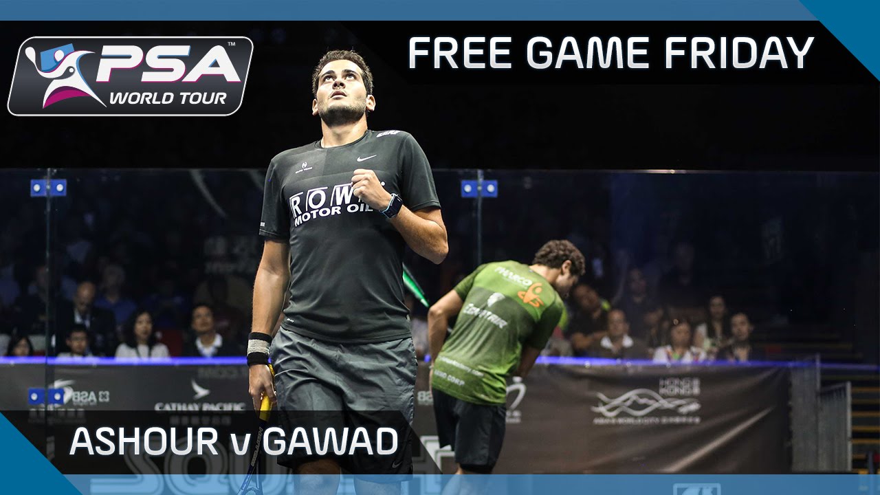 Squash: Free Game Friday - Ashour v Gawad - Hong Kong Open 2016