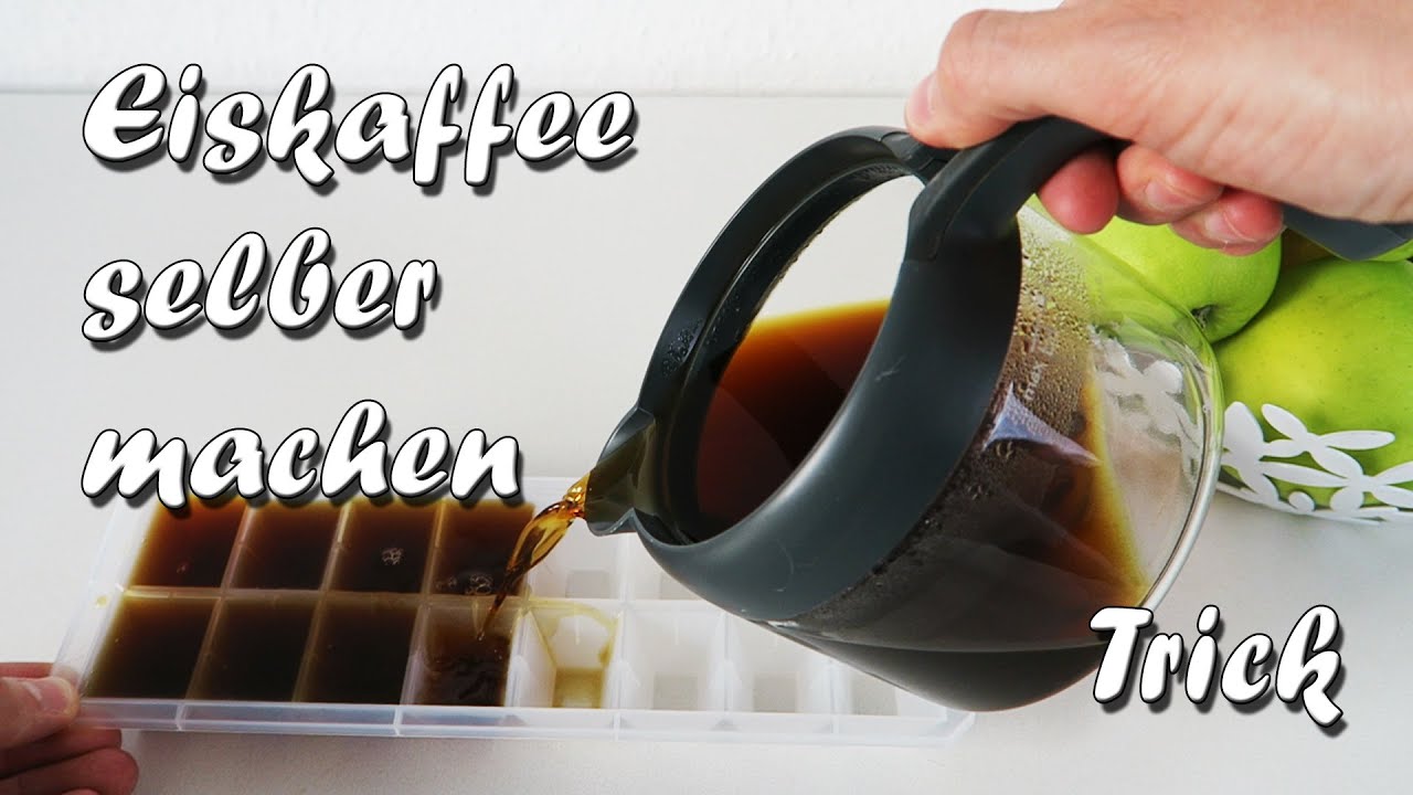 Eiskaffee selber machen - Lifehack / Trick