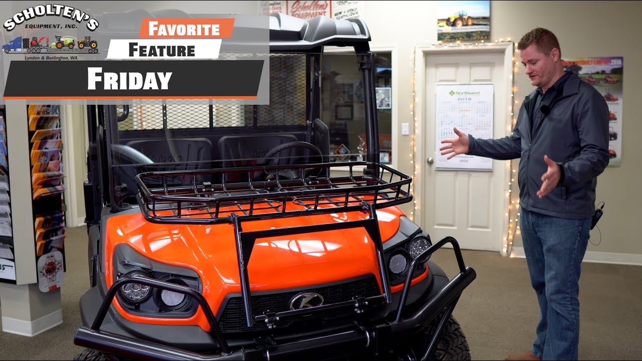 Kubota RTV-XG850 SIDEKICK Loaded Full of Accessories
