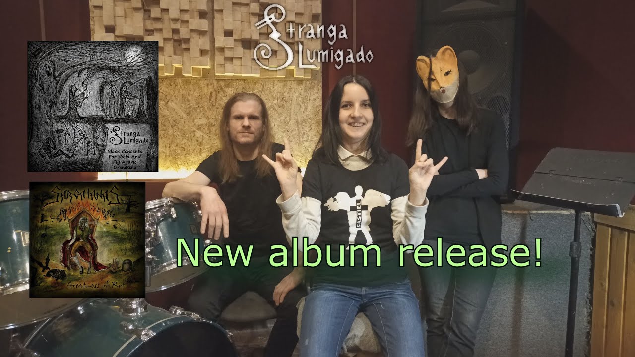 Stranga Lumigado - New album "Black Concerto for Viola and Fly Agaric Orchestra" presentation!