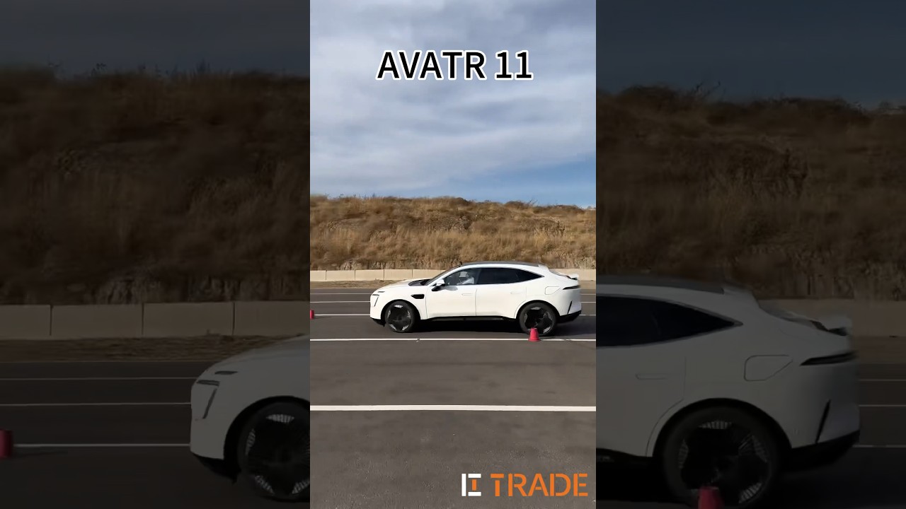 AVATR 11（moose test） #авто #электромобиль #тестдрайв #avatar