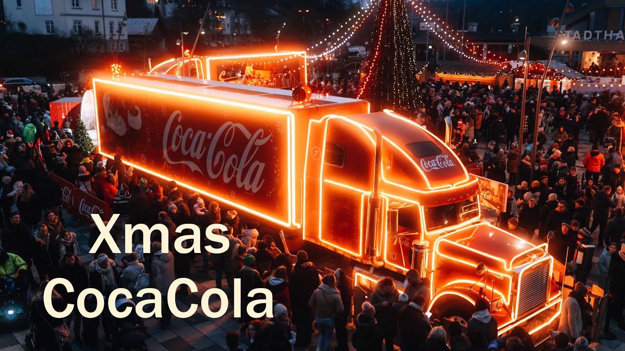 Xmas 2022 CocaCola Truck Tour Meinerzhagen