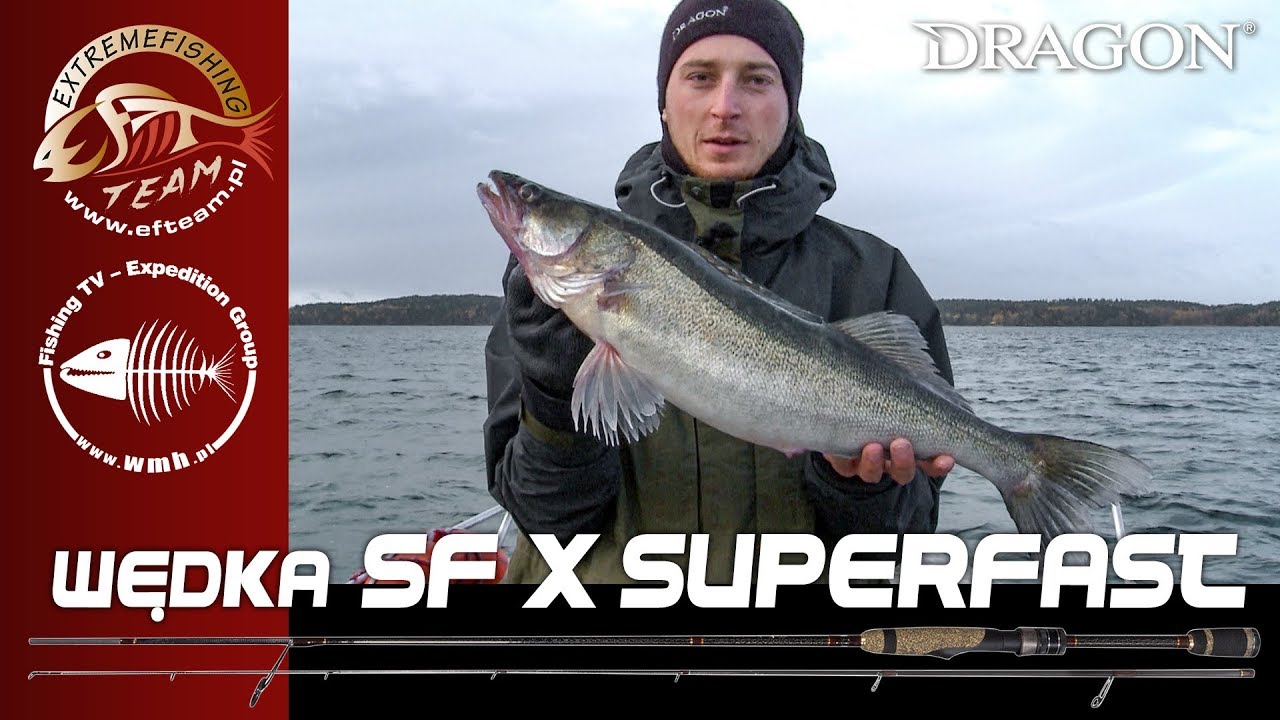 Spinning na sandacze | Dragon SF-X Superfast
