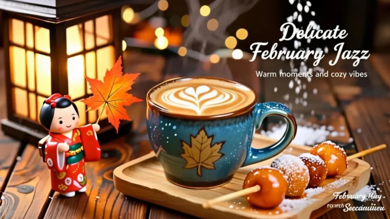 Positive Winter Jazz ❄️ Delicate February Coffee Jazz, Exquisite Bossa Nova Piano for an Upbeat Mood