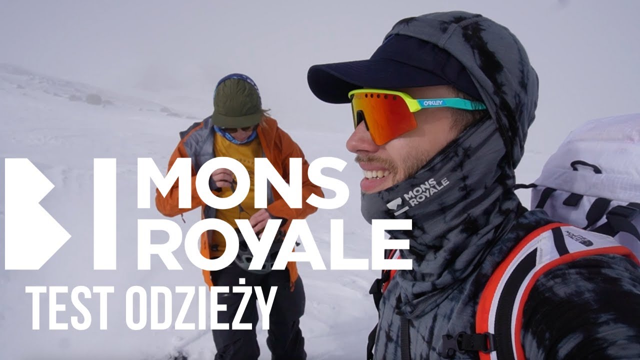 ODZIEŻ MONS ROYALE 🐑 - podsumowanie testu (vlog tatry + konkurs)