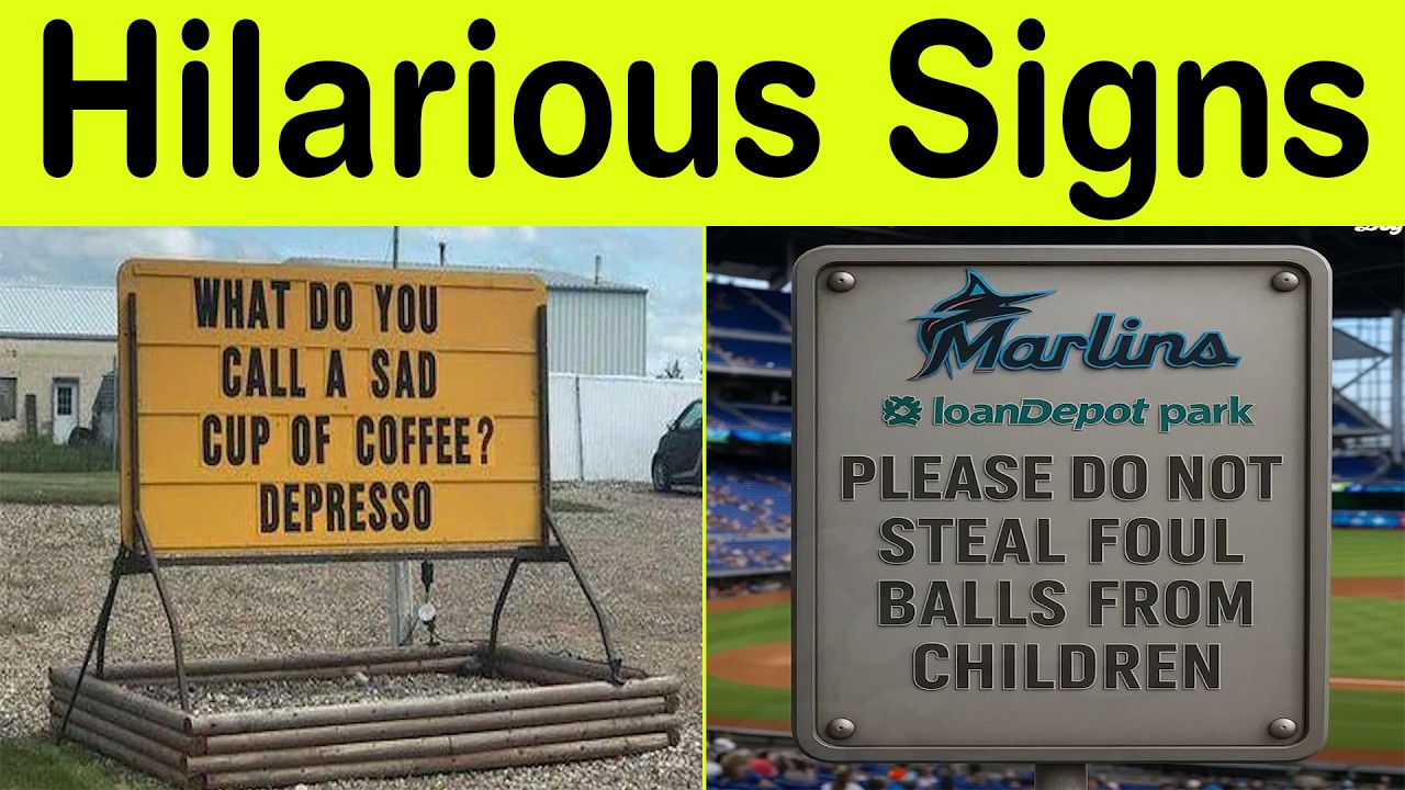 Hilarious Sign Fails That Will Make You Cry Laughing – Absolutely Unreal! || Happy Panda