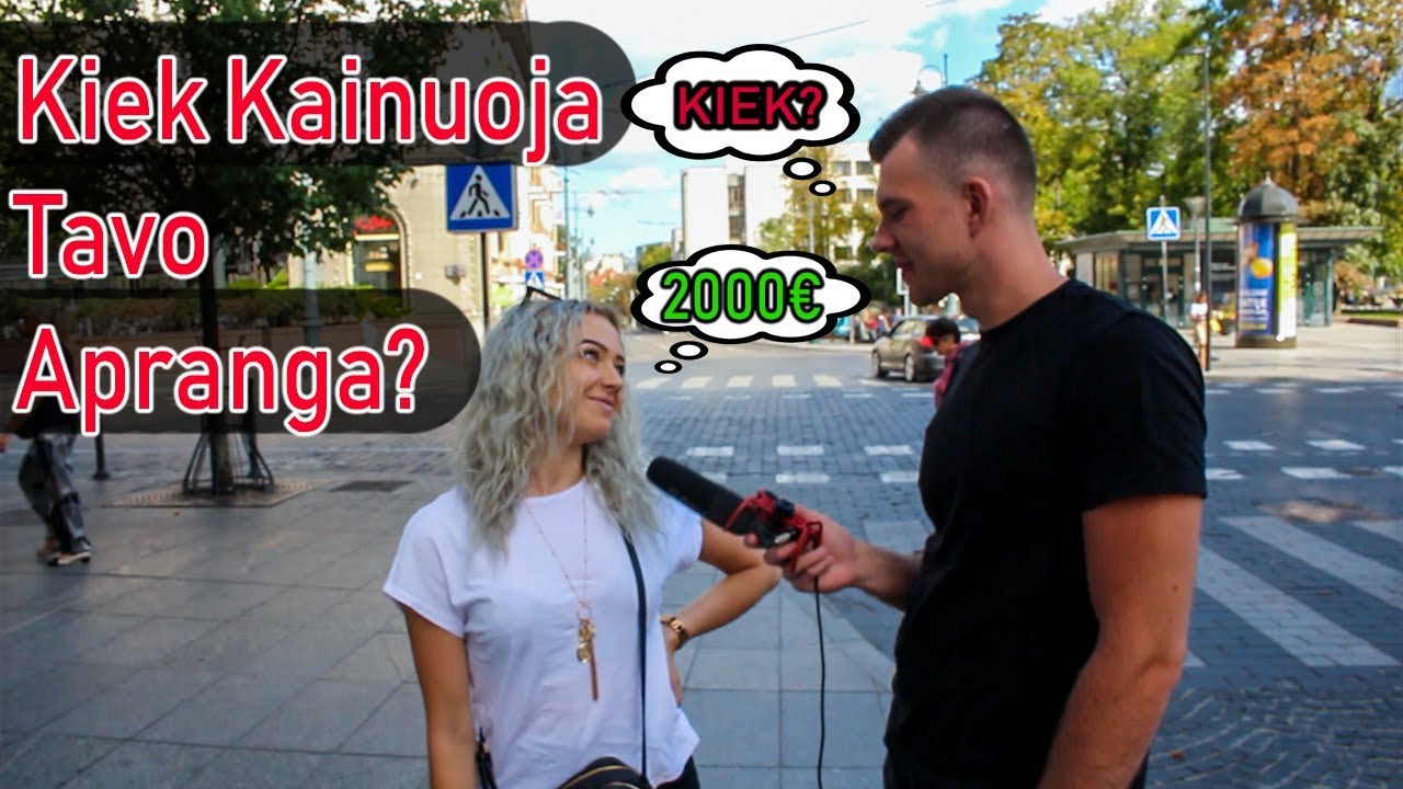 Kiek Kainuoja Tavo Apranga? Už kiek rengiasi šiuolaikinis jaunimas?