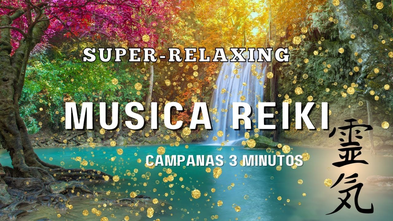 Música Reiki campanas 3 minutos 432 Hz - Reiki music 3 minutes bell