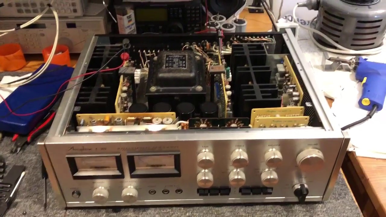 Another Accuphase E-202 Integrated Amplifier Overhaul