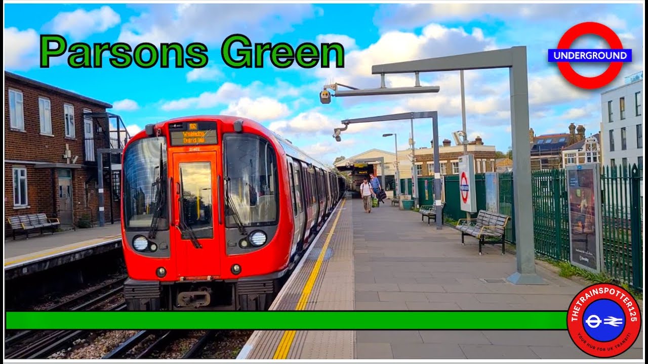 District Line Action at Parsons Green Station - London Underground (13/10/2023)