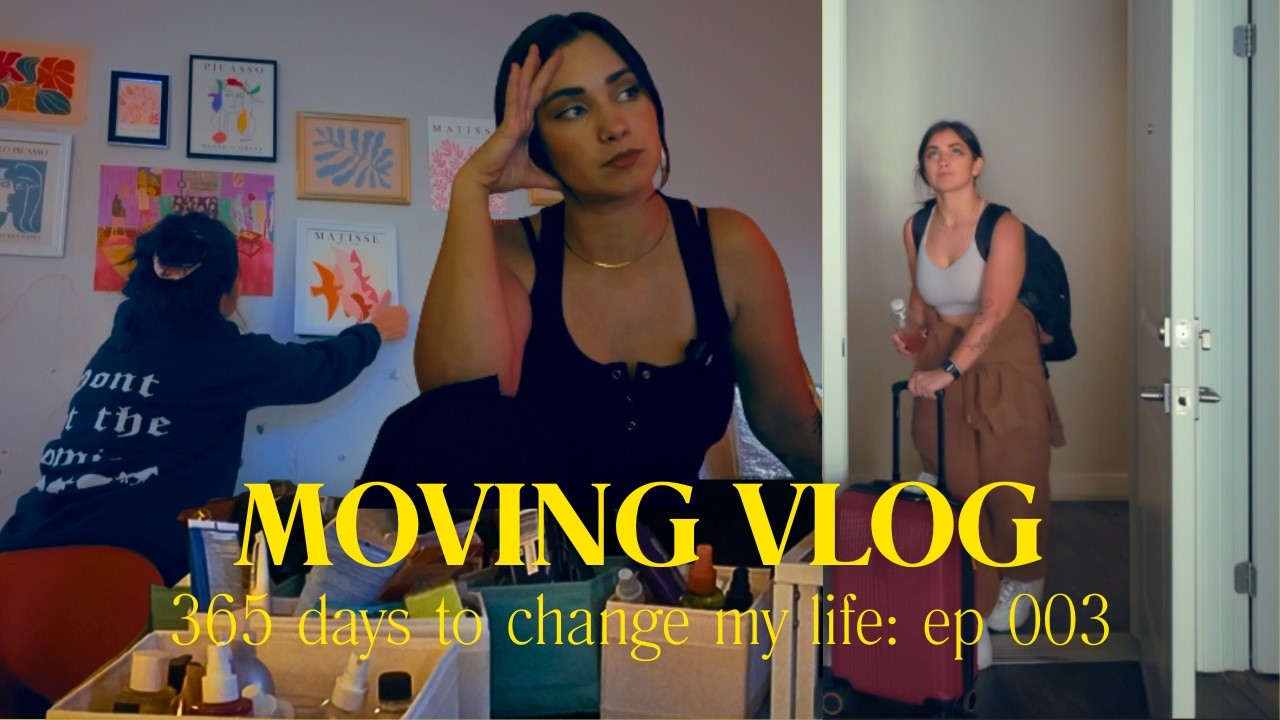 moving vlog 📦 cozy pack with me, decluttering | 365 days to change my life | vlog 03