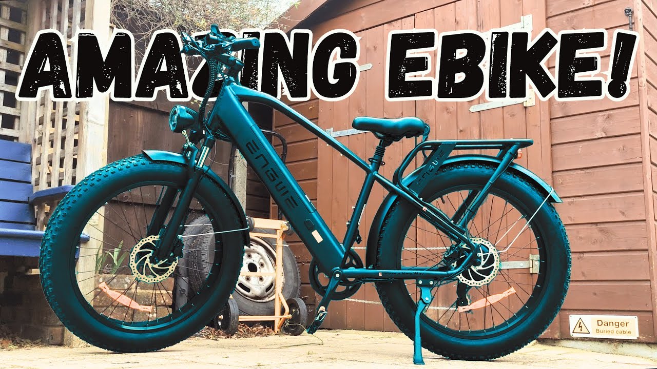 Fat Tire Ebike 2024 - ENGE E26 Распаковка и обзор!