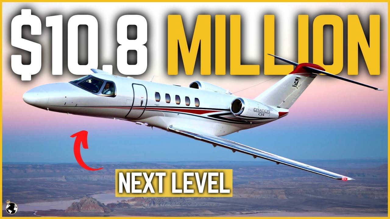 Внутри улучшенного частного самолета Cessna Citation Cj4 Gen2 стоимостью 10,8 млн долларов