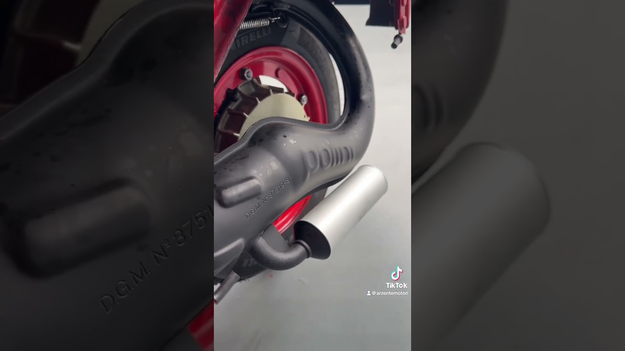 Primer arranque nuevos motores Vespa small frame. #holavespistas