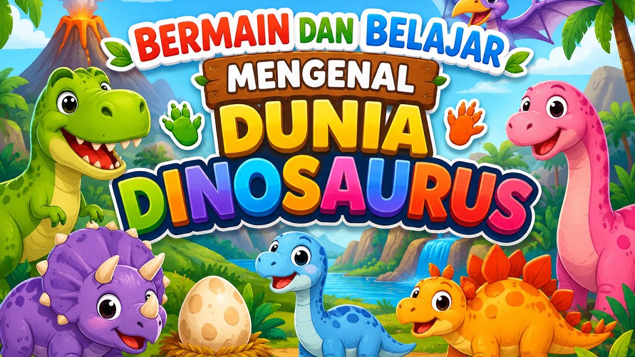 MENGENAL DUNIA DINOSAURUS | RAYYAN KIDS CHANNEL #dinosaurus  #dino #dinosaur 