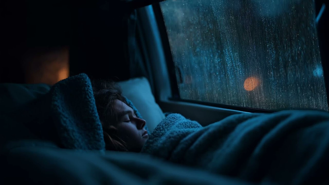 Cozy Night Rain Sounds 🌧️ ASMR Ambience for Deep Sleep & Calm Mind