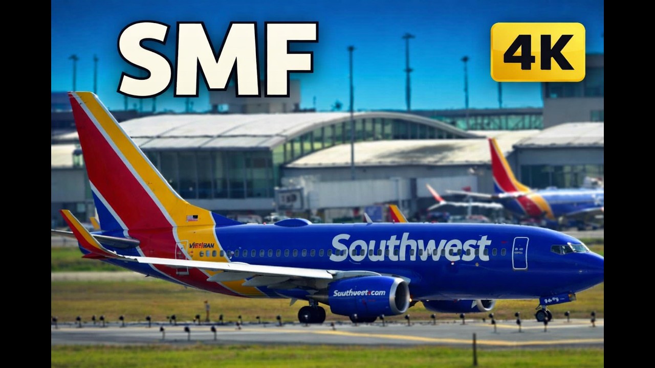 Sacramento SMF Plane Spotting