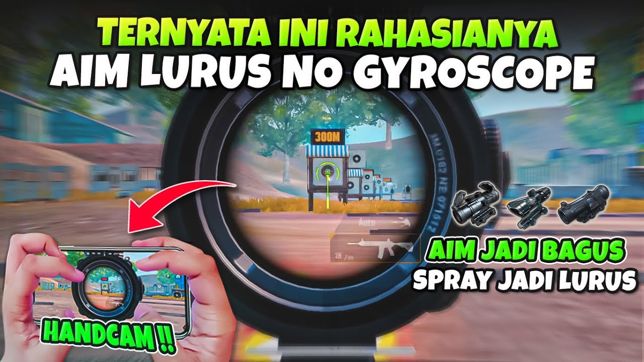 SENSITIVITAS PUBG MOBILE TERBAIK NO GYROSCOPE | PUBG MOBILE