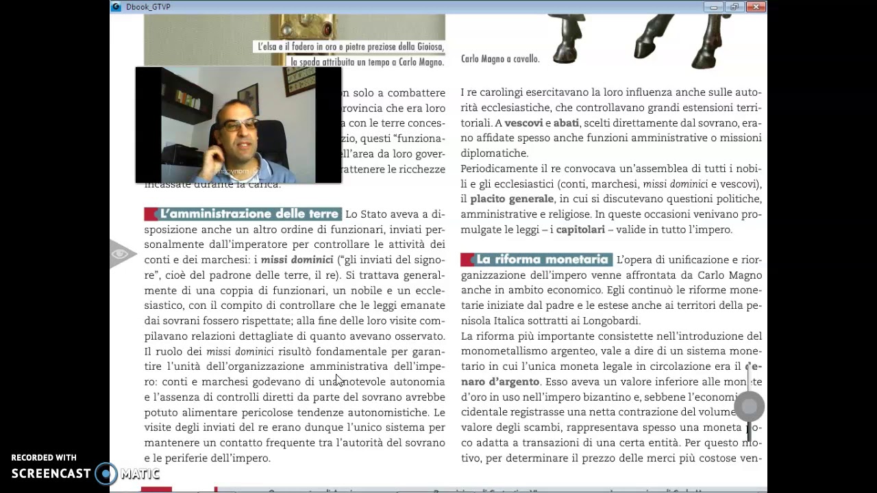 Organizzazione dell'impero e rinascita culturale carolingia