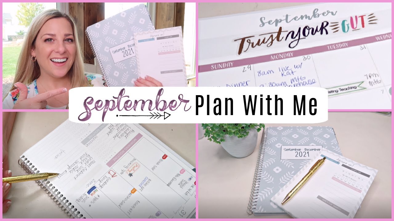 HOMEMAKER PLAN WITH ME / NEW PLANNER/ WEEKLY PLAN