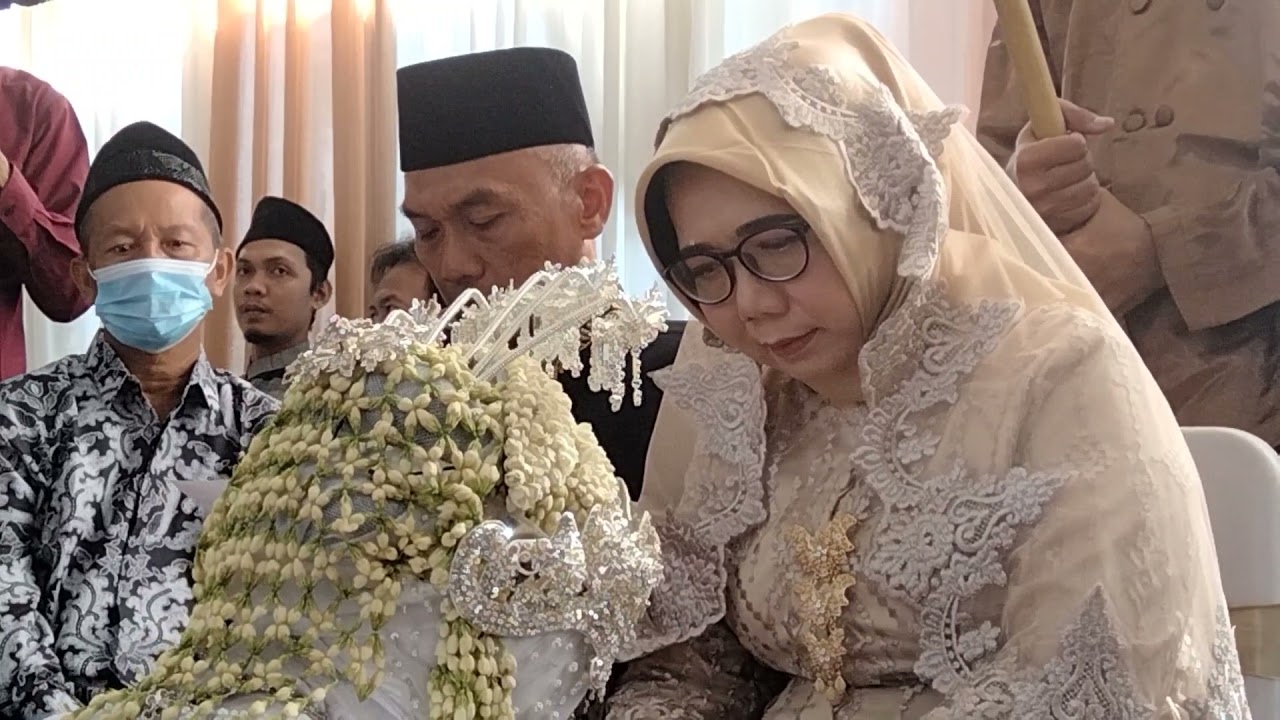 Momen paling haru meminta doa restu kepada orang tua sebelum akad nikah