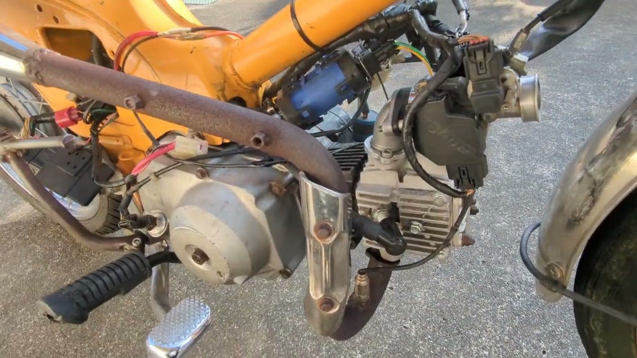 キャブ車カブFI化