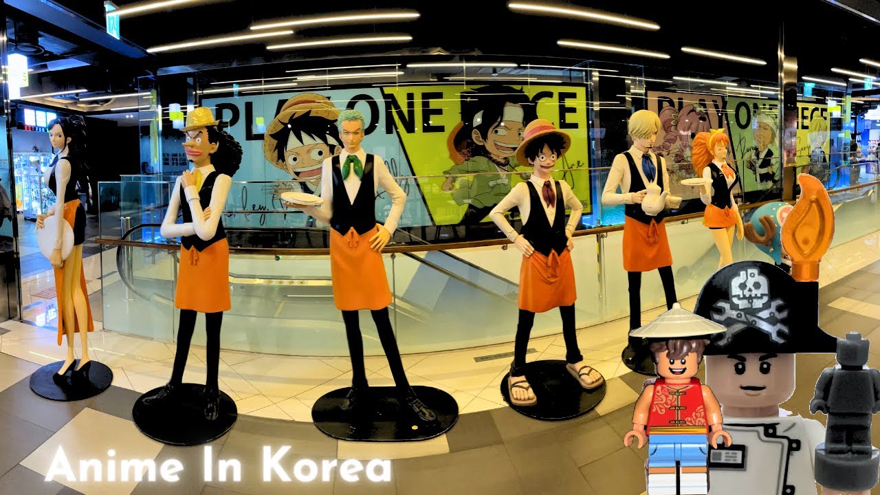Shopping for Anime Merch in Seoul Korea 🇰🇷🧸! ONE PIECE store in Hongdae 🤩