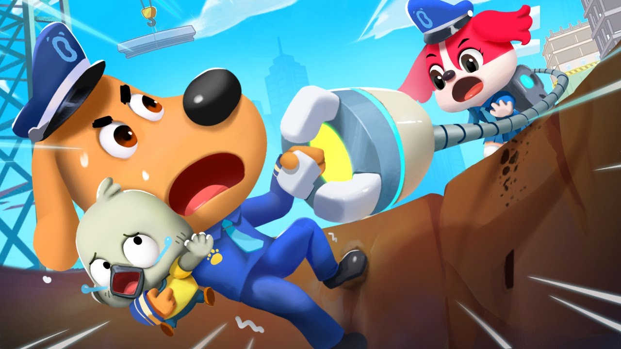 Construction Sites Safety | Safety Cartoon | Sheriff Labrador | Kids Cartoon | BabyBus