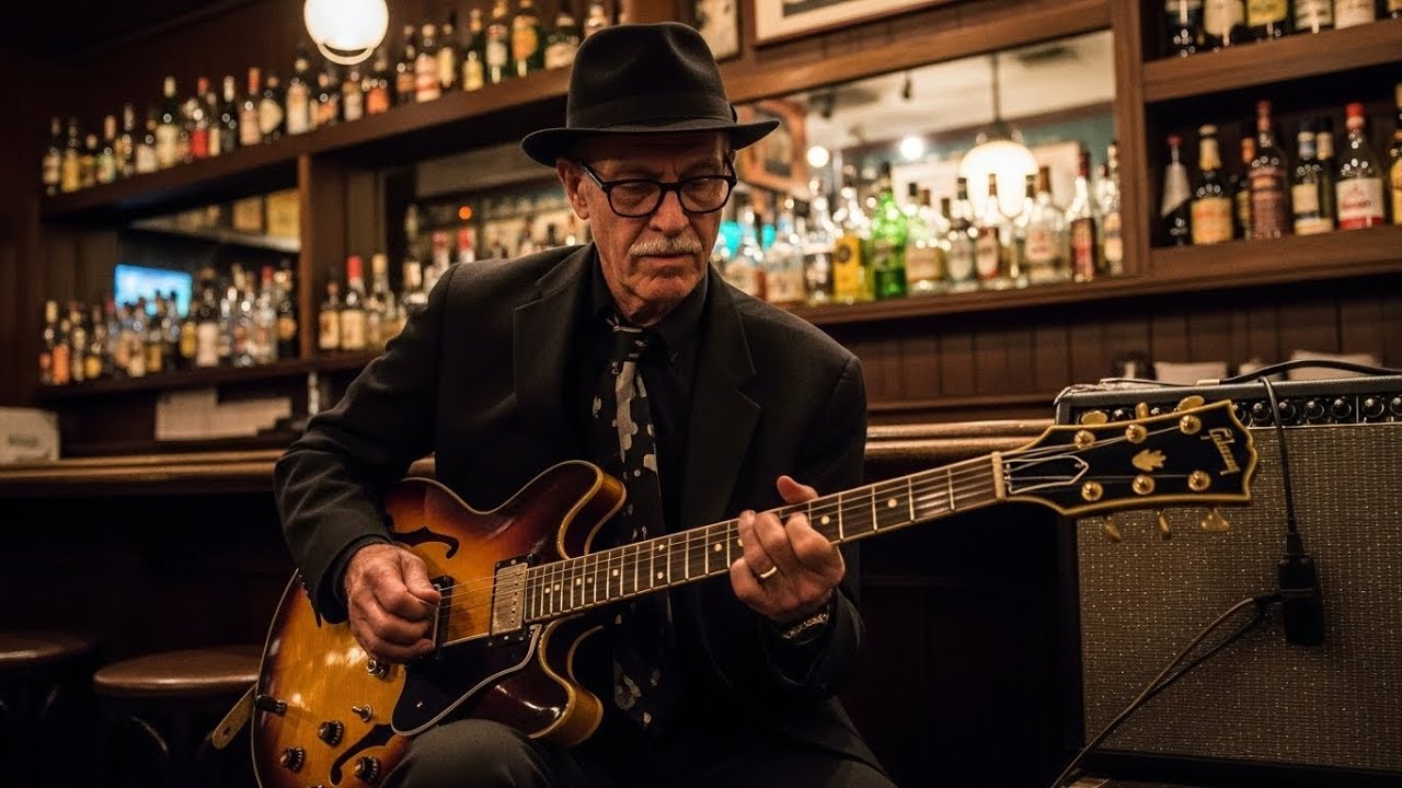 Late Night Blues Guitar Session | Electric Blues in BB King Style
