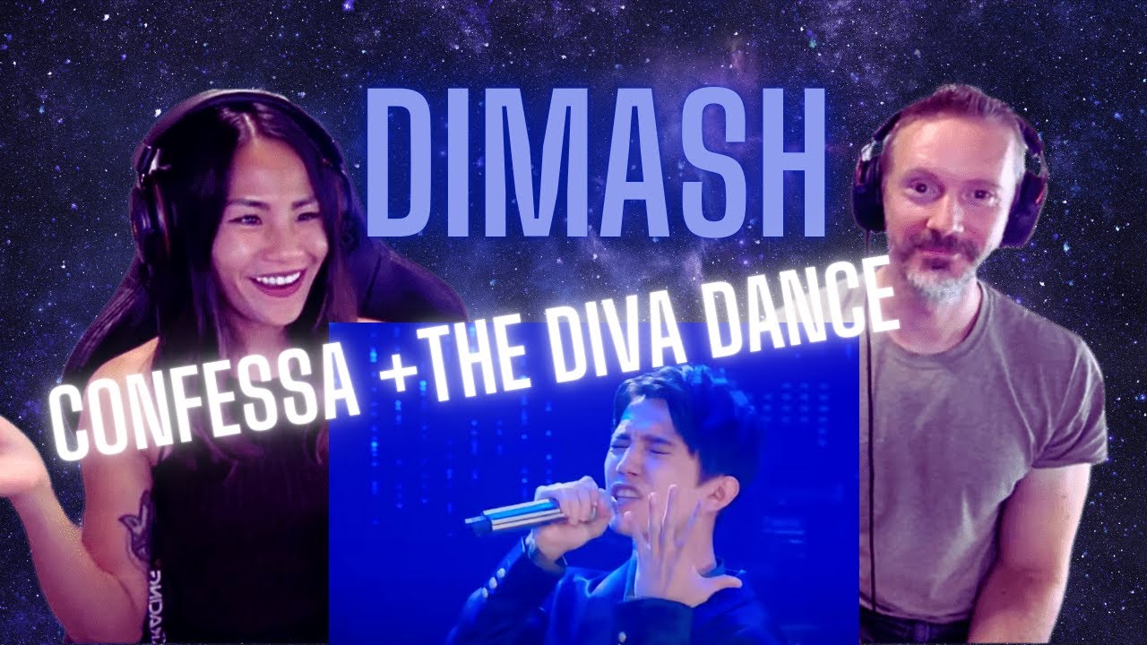 LOVE HIM!!! | Our Reaction to Dimash - Confessa + The Diva Dance