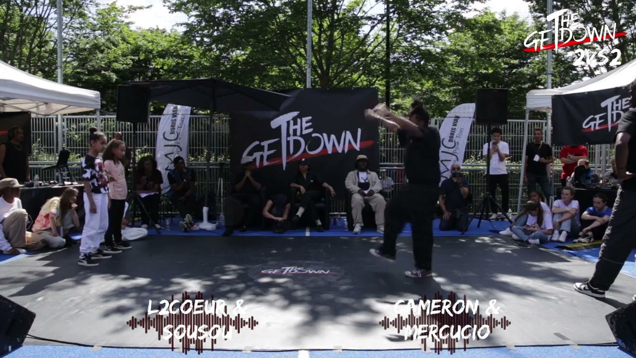 L2COEUR & SOUSOU vs CAMERON & MERCUCIO - QUART 2vs2 (THE GET DOWN BATTLE PLESSIS TREVISE)