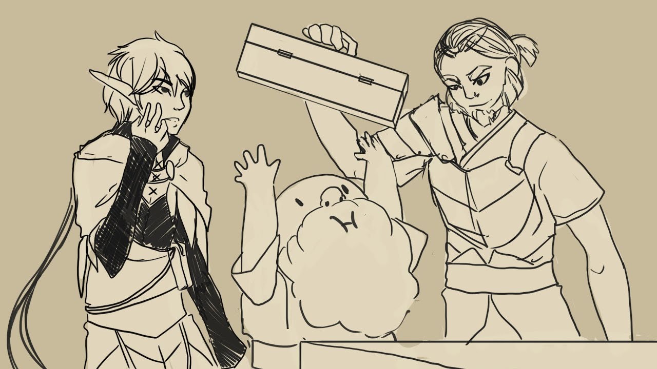 Adventure Zone Fan Animatic The Lock Box