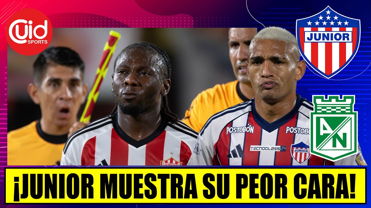 EN VIVO | JUNIOR 0 - 4 NACIONAL | HUMILLADO EL EQUIPO DE ARIAS | ¿POR QUÉ SE DERRUMBÓ EL CAMPEÓN?