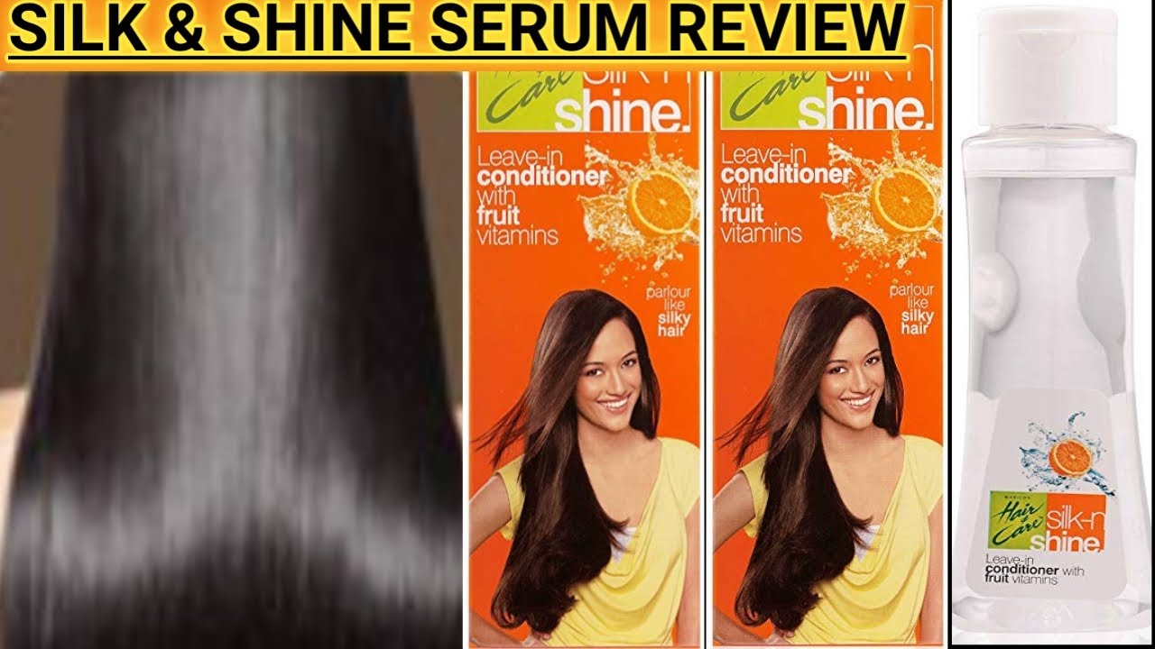 Hair & Care Silk N Shine Hair Serum/Silk N Shine Hair Serum Review/Hair Serum